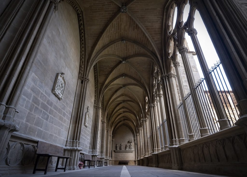 Turismo CLAUSTRO Catedral Pamplona Foto Alberto Estudio Catedral De